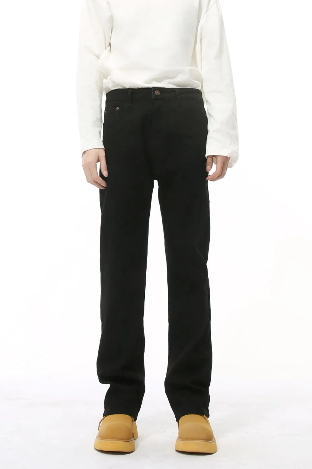 Mid Rise Jeans with Pockets, image 5