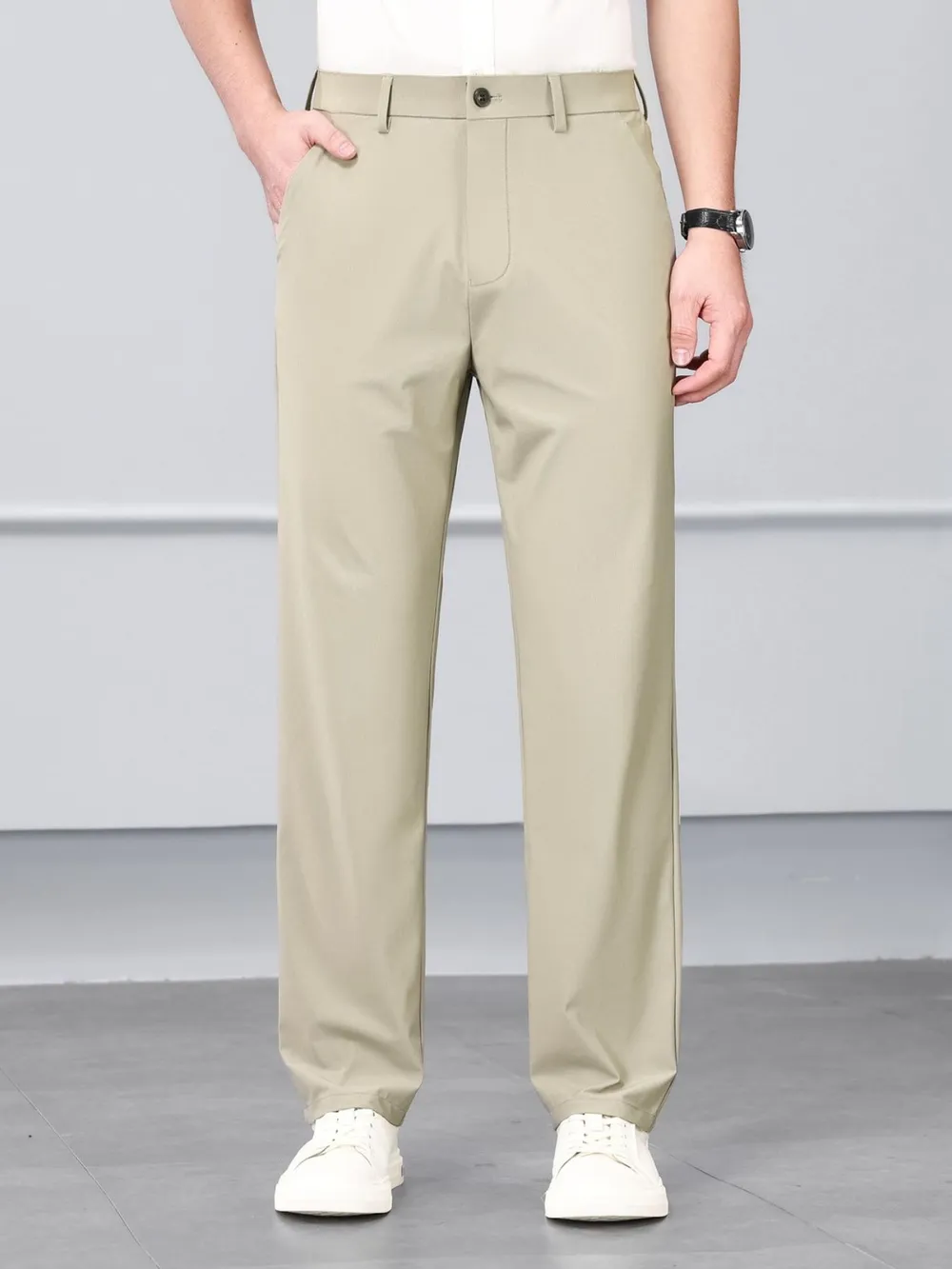 Men's Loose Fit Jeans with Pockets, image 8