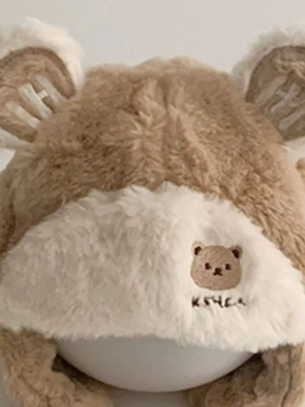 Children's Bear Ear Fluffy Hat, image 3