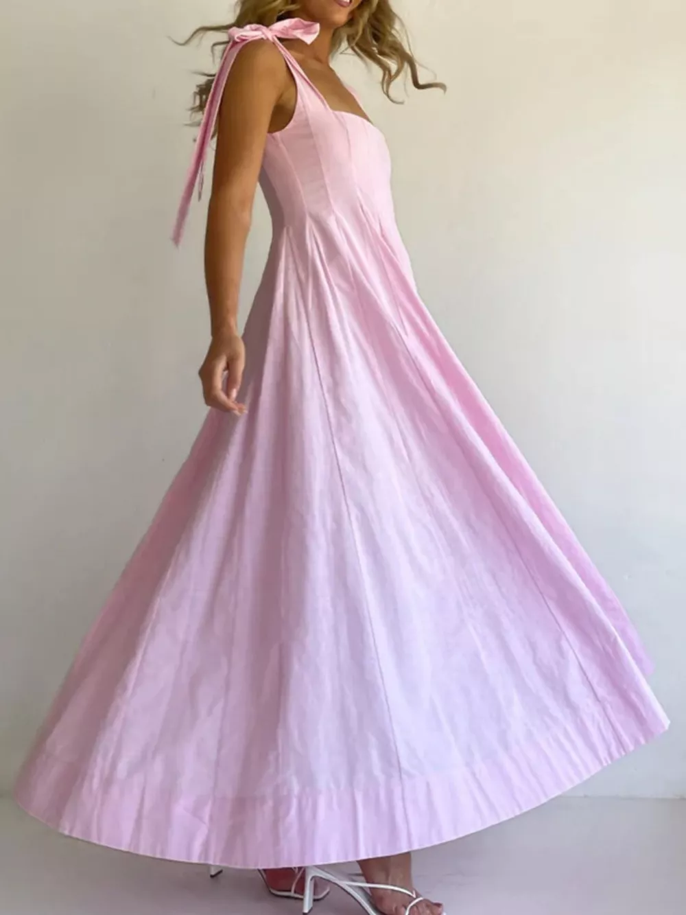 Gradient Tie Shoulder Maxi Dress, image 21