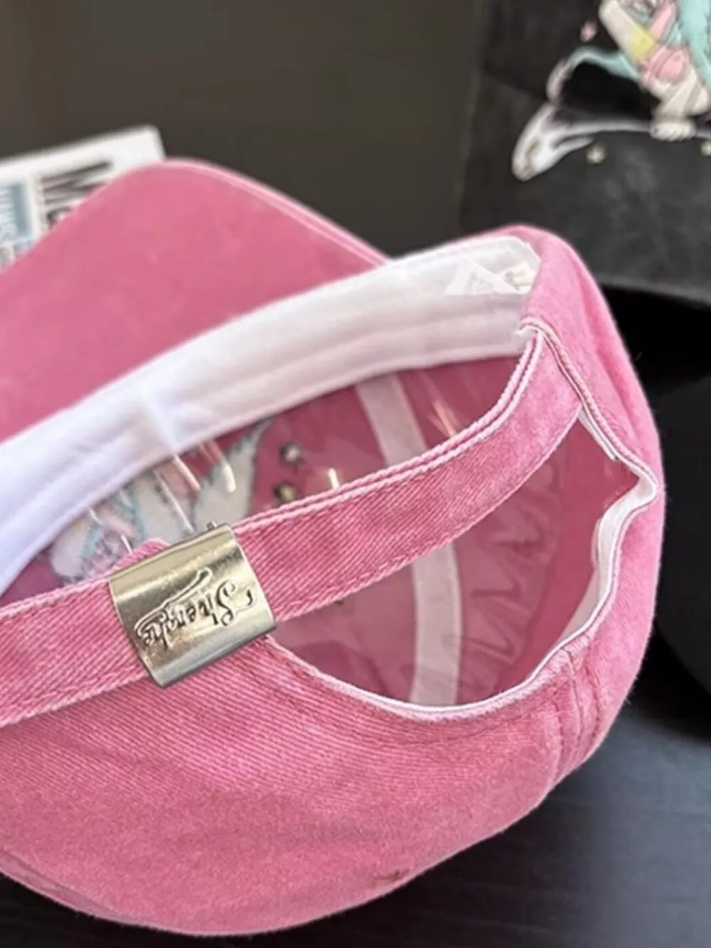 Embroidered Washed Baseball Cap, image 5