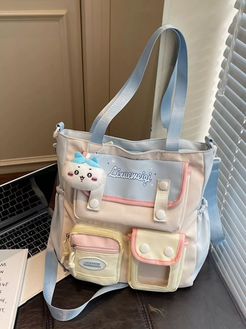 Multi-Pocket Shoulder Bag, image 2