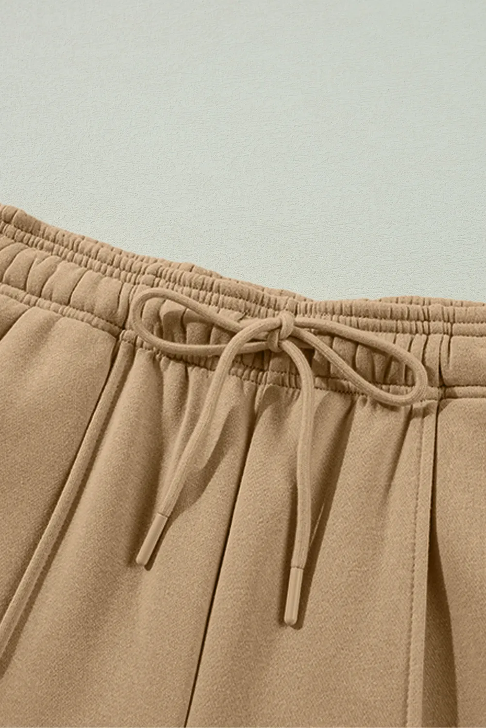 Drawstring Wide Leg Pants with Pockets, image 7