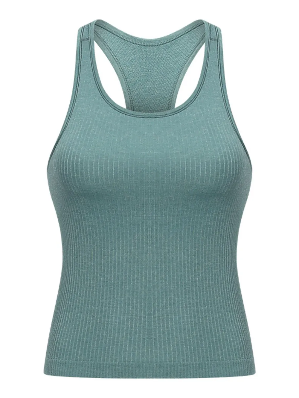 Round Neck Racerback Active Tank, image 13