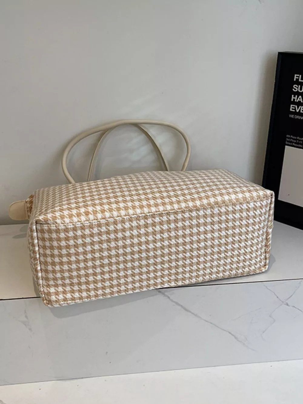 Plaid Pattern Travel Bag, image 8