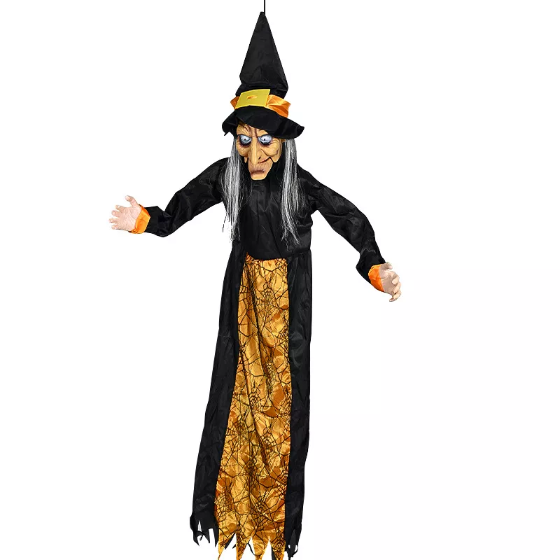 Halloween Spooky Decorative Hanging Witch, image 4