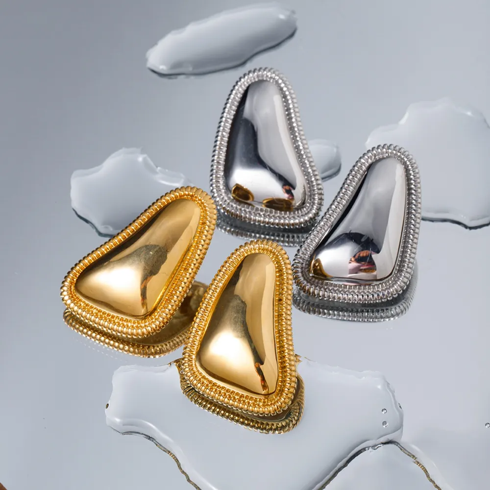 Stainless Steel Stud Earrings, image 7