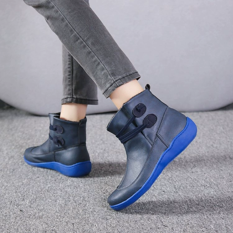 Button Detail Ankle Boots, image 6