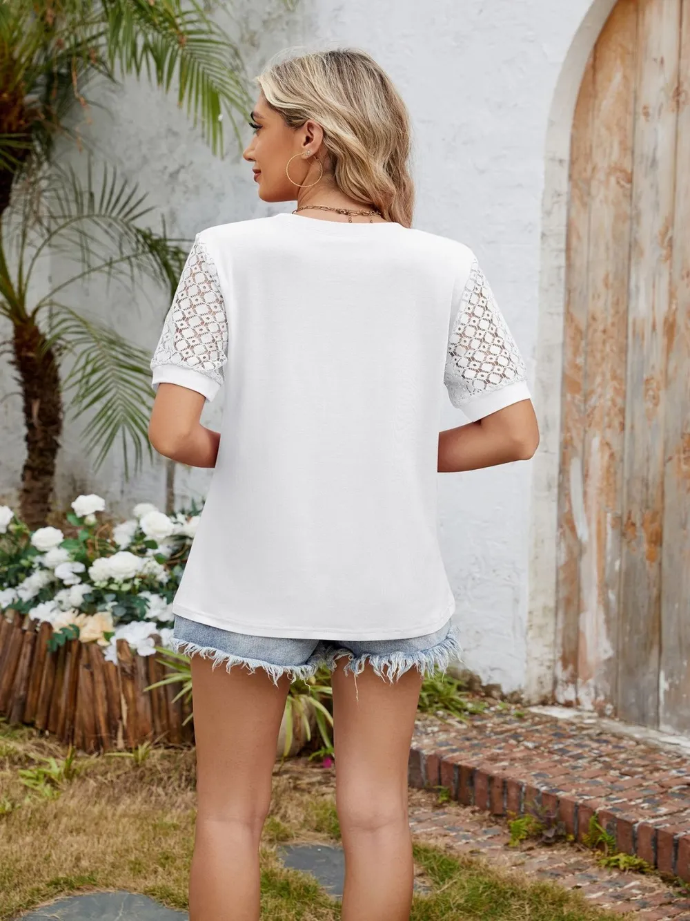 Round Neck Short Sleeve T-Shirt, image 19