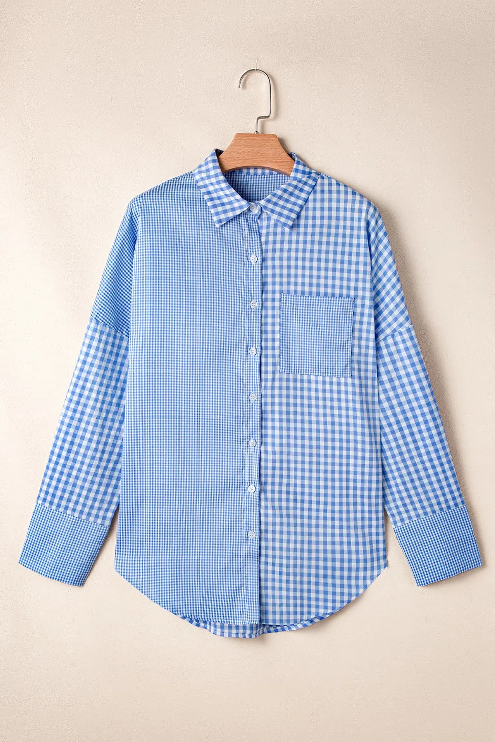Plaid Button Up Long Sleeve Shirt, image 4