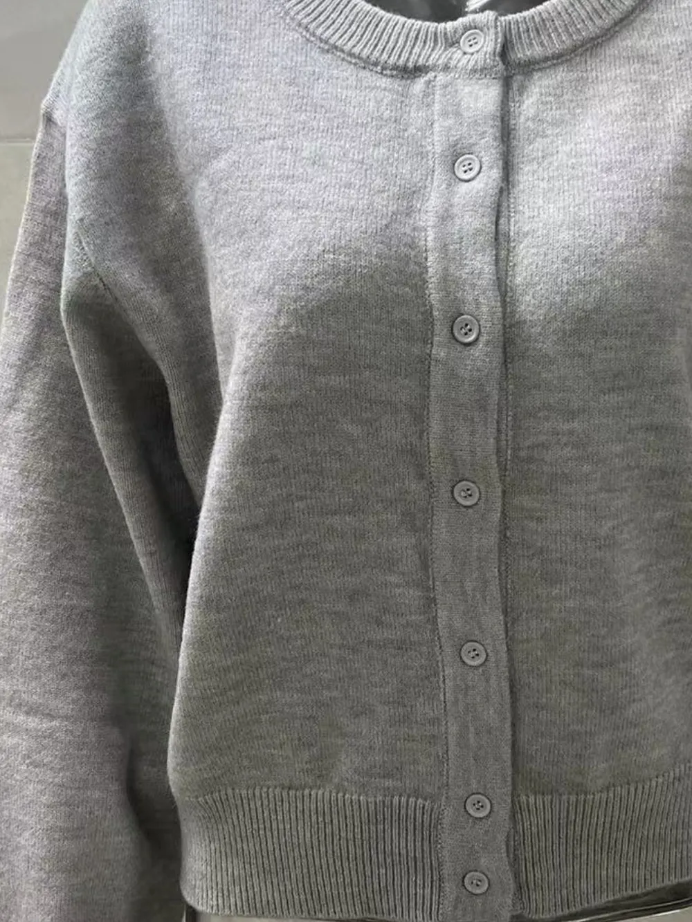 Button Down Long Sleeve Cardigan, image 12