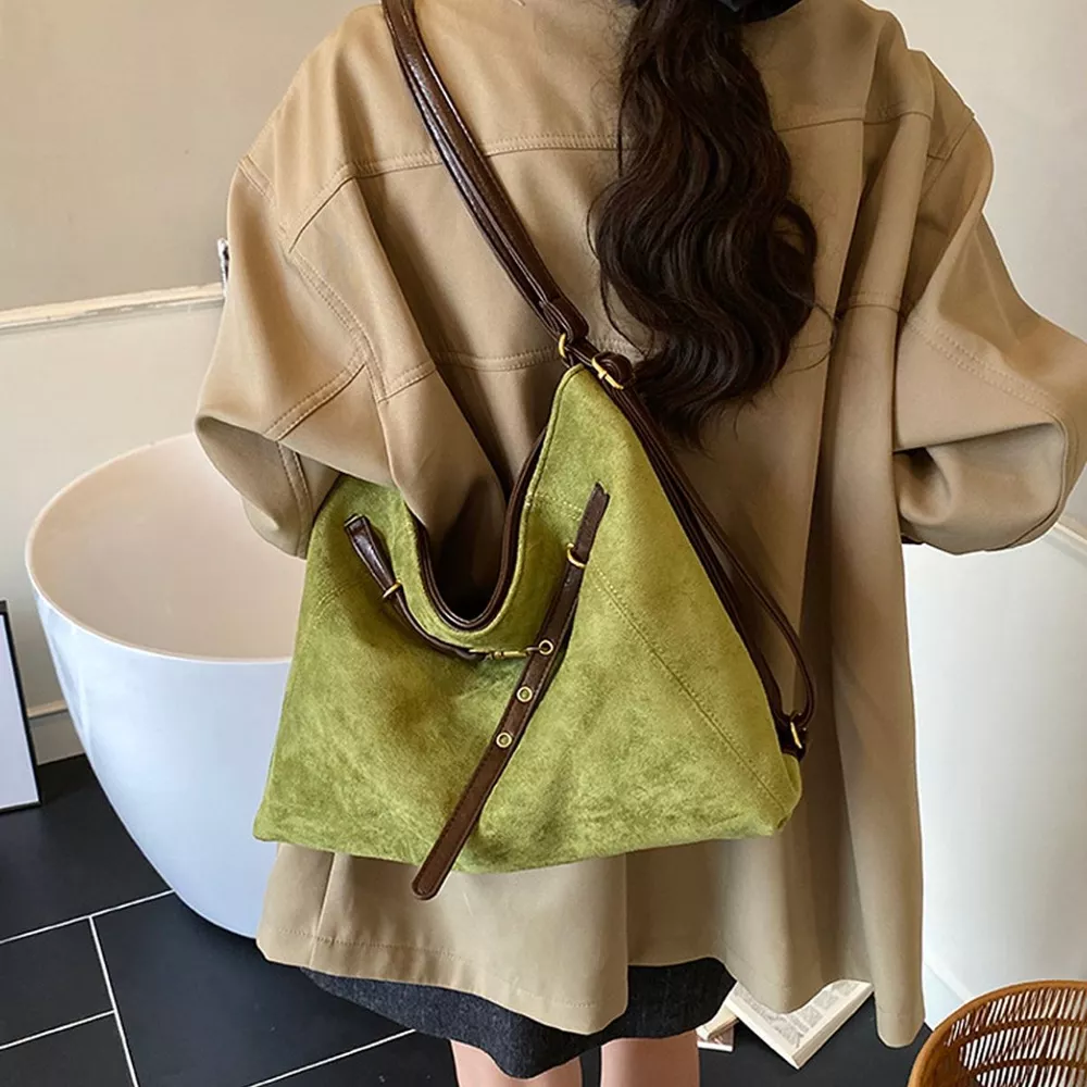 Contrast Straps Shoulder Bag, image 3