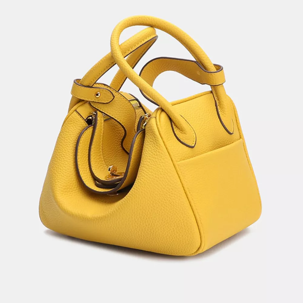 Textured PU Leather Handbag, image 3