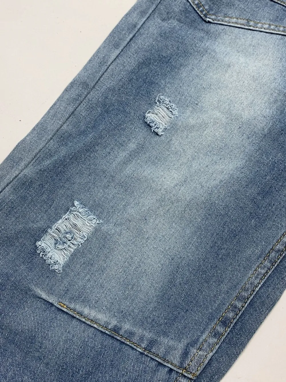Distressed Jeans with Pockets, image 7