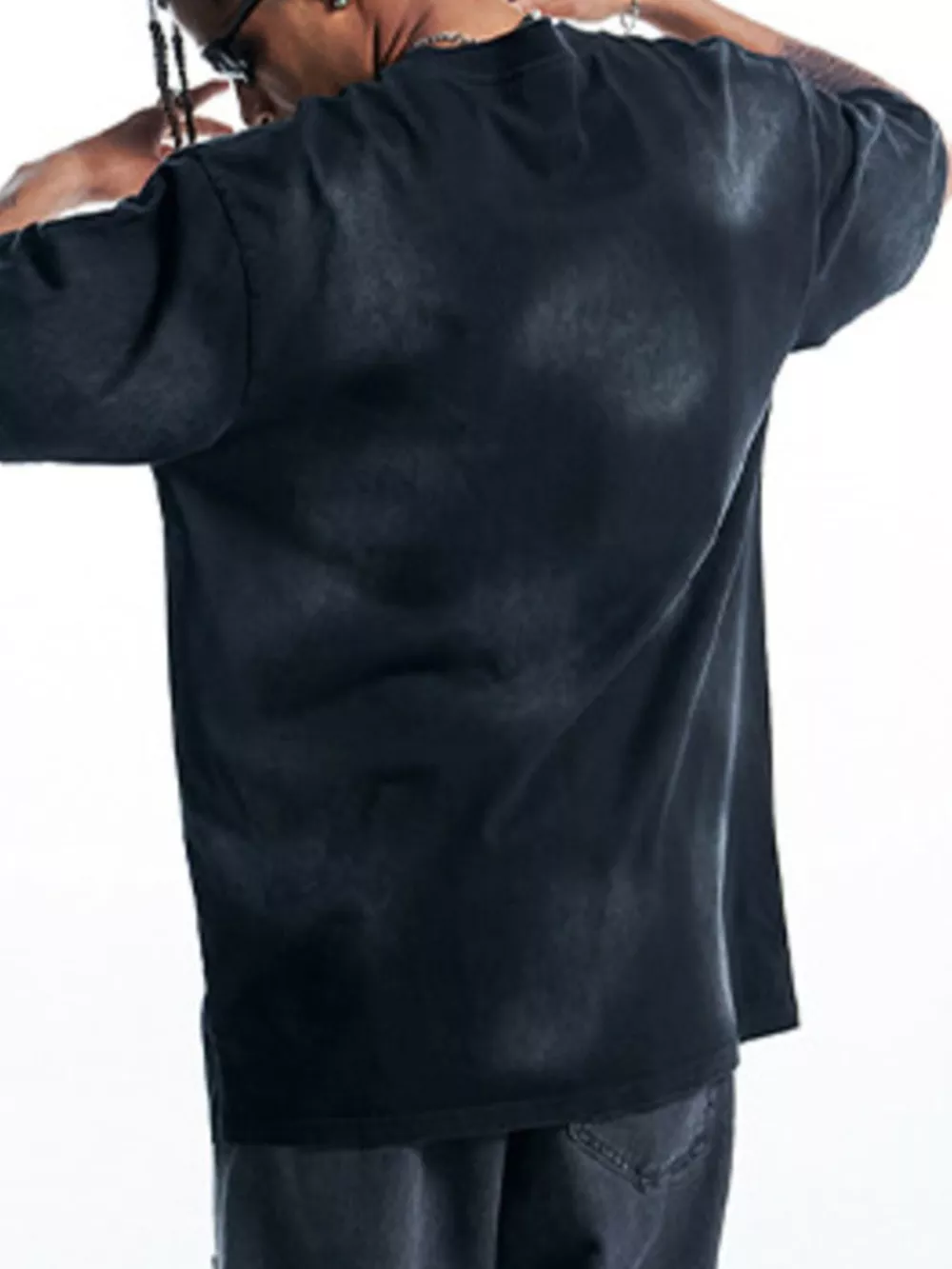 Men's Graphic Round Neck Half Sleeve T-Shirt, image 6