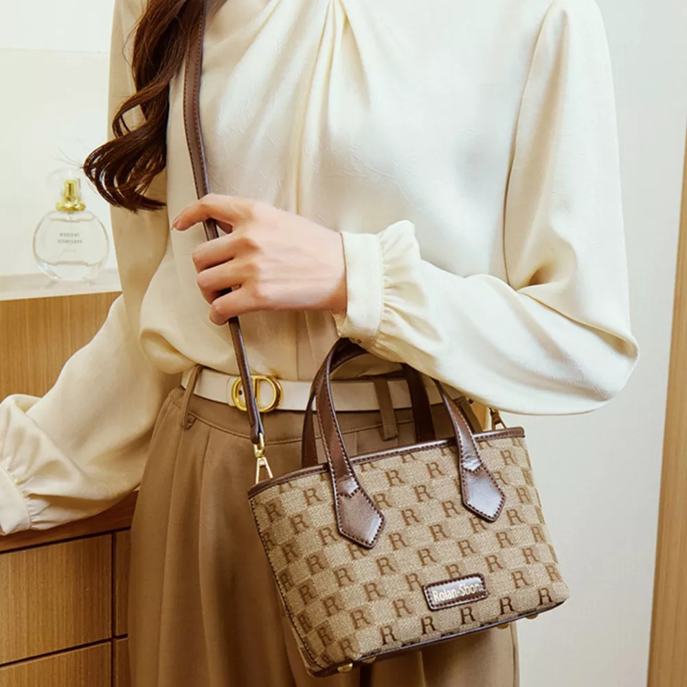 Vintage Monogram Crossbody Bag, image 3