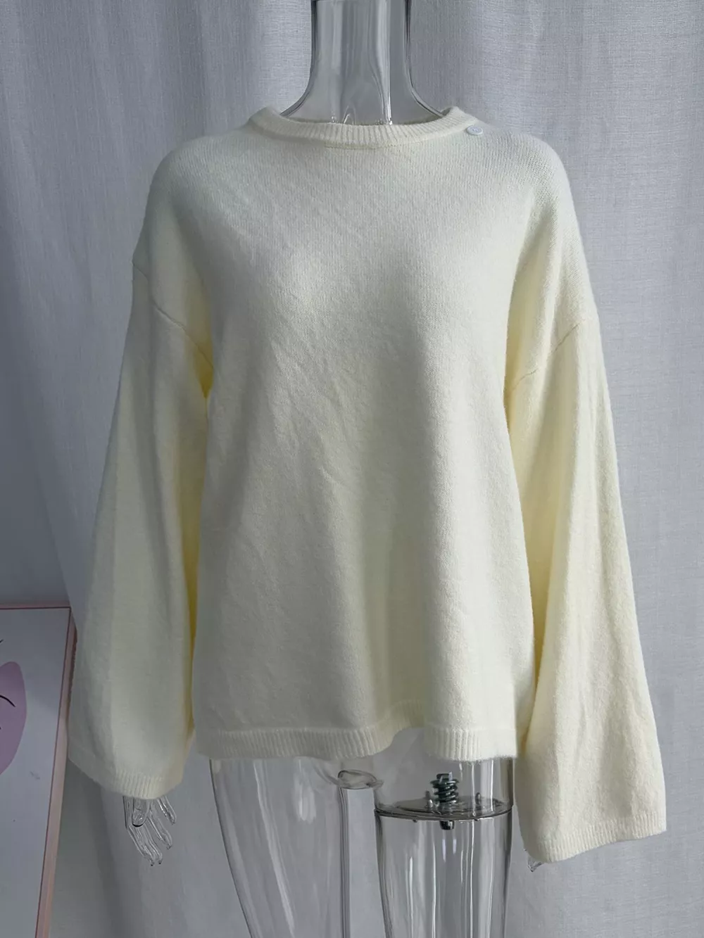 Waist-Tie Detail Sweater and Maxi Skirt Set, image 2