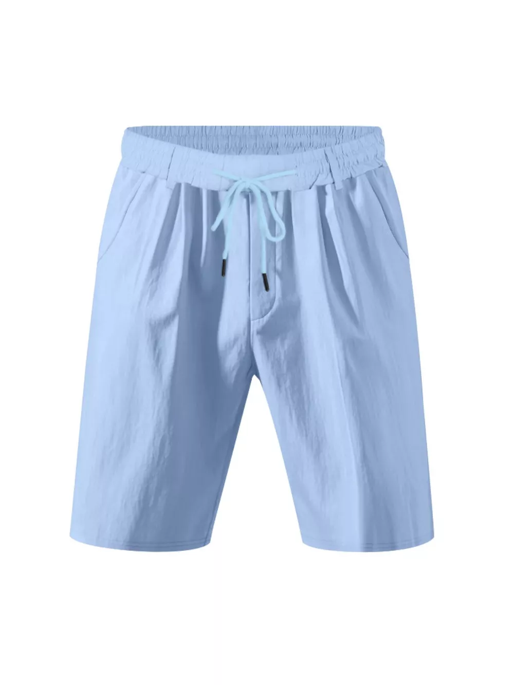 Men's Full Size Casual Lightweight Drawstring Shorts Plus Size, image 6