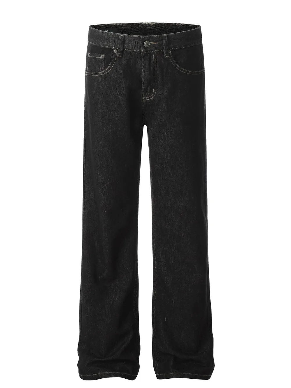 Men's Straight Leg Jeans with Pockets, image 6