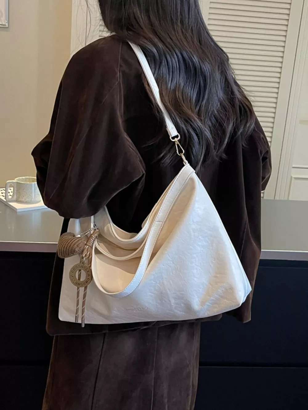 PU Leather Crossbody Bag, image 5