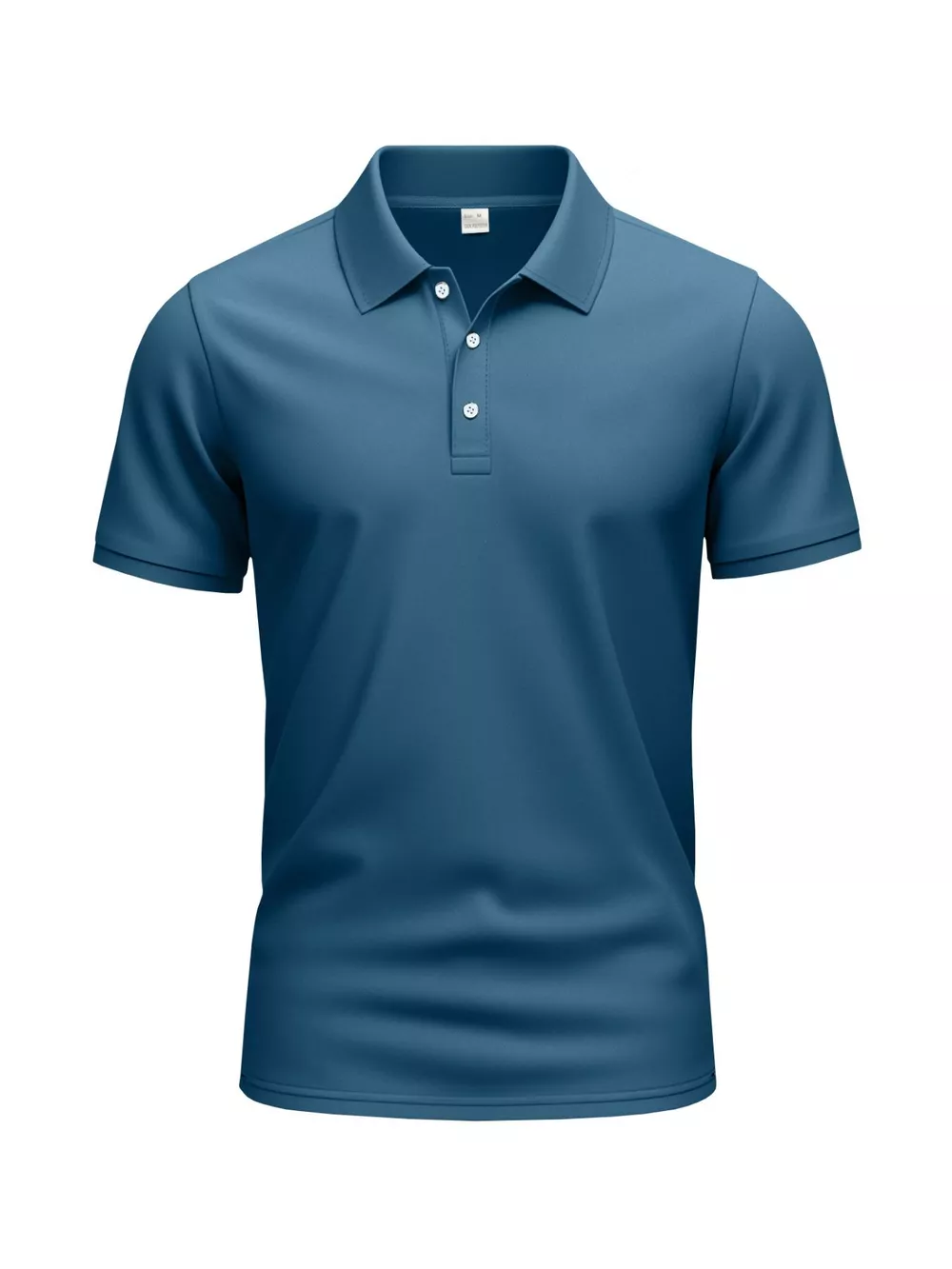 Men's Full Size Slim-Fit Short Sleeve Polo Plus Size, image 14