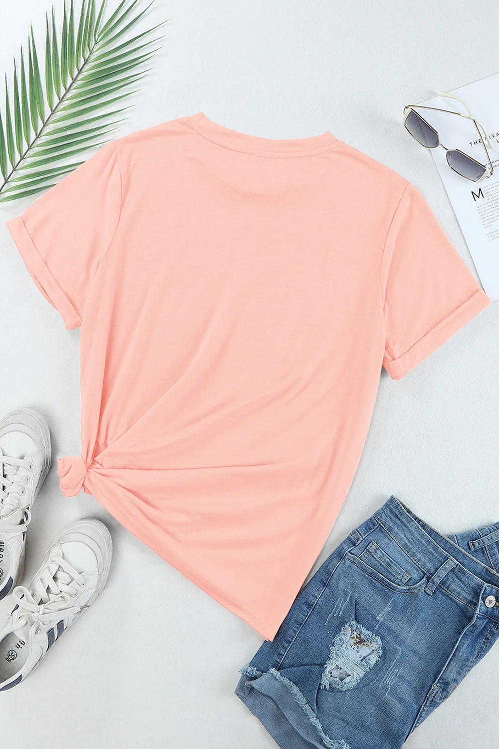 MAMA Round Neck Short Sleeve T-Shirt, image 3
