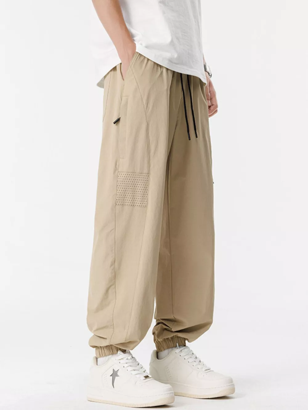 Men's Plus Size Lightweight Breathable Casual Pants, image 5