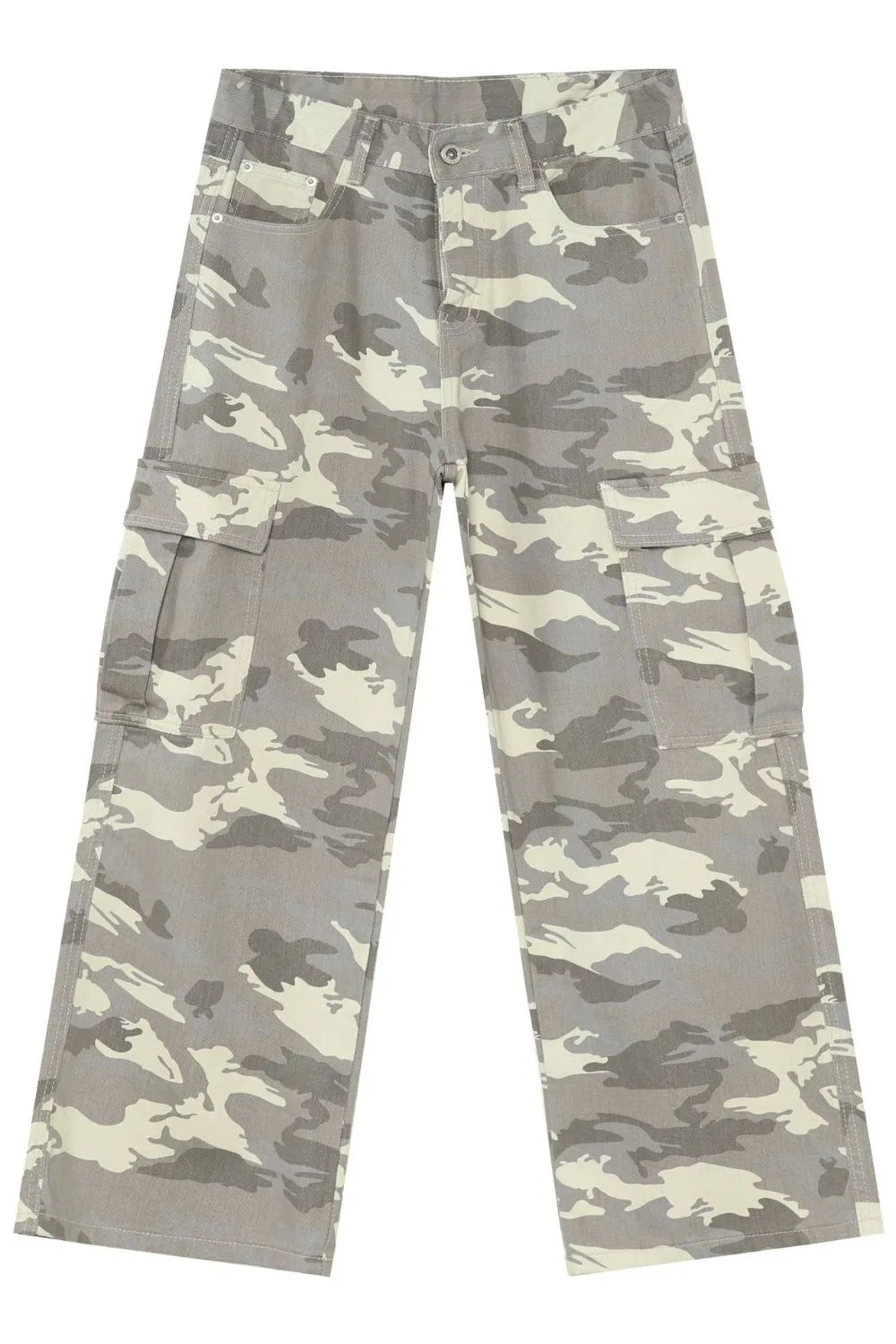 Men's Camouflage Jeans with Pockets, image 7