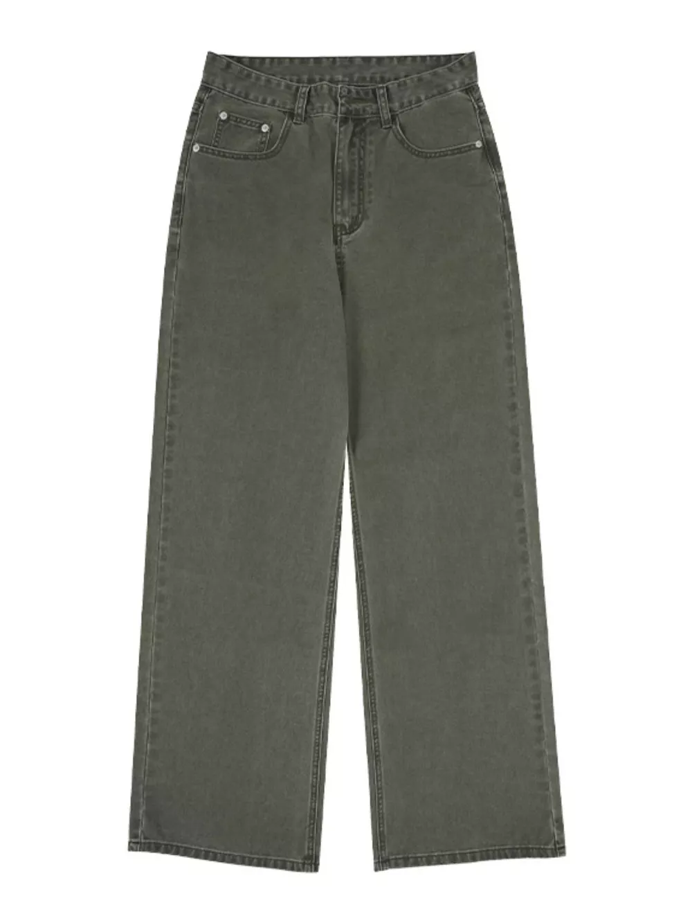 Men's Full Size Wide-Leg Pants Plus Size