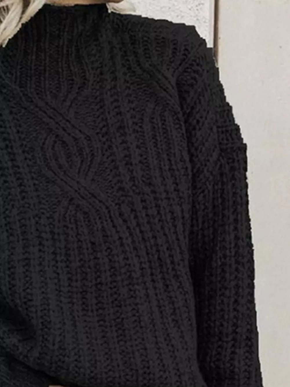 Turtleneck Long Sleeve Sweater, image 7