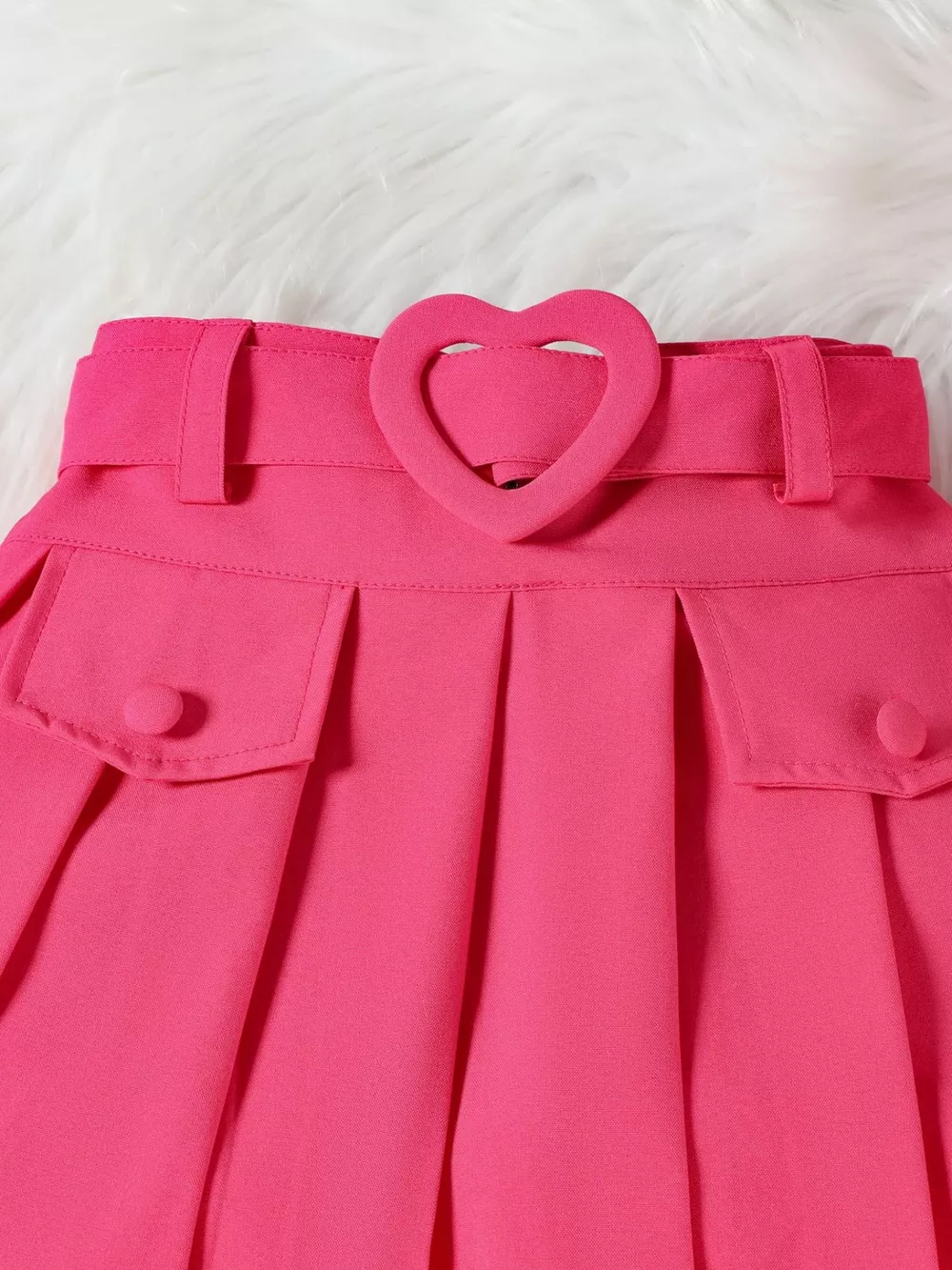Children's Bowknot Vest & Pleated Skirt Set, image 11