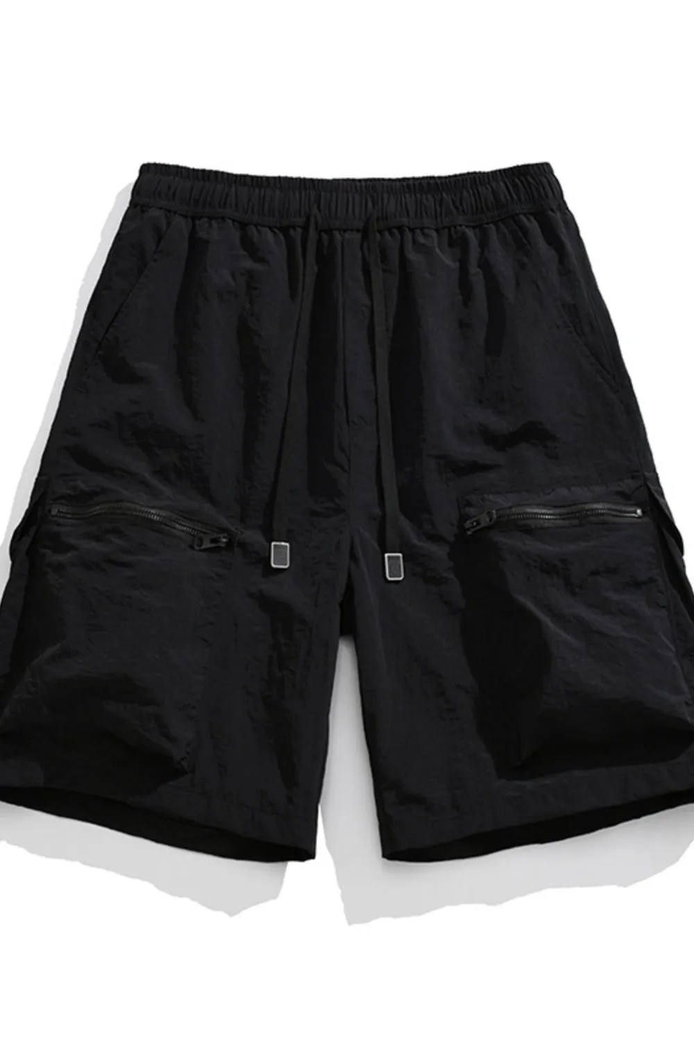 Men's Plus Size Drawstring Cargo Shorts, image 4