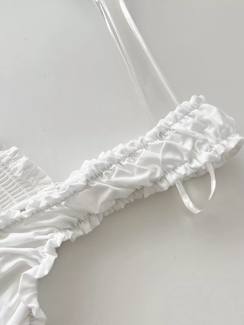Ruffled Square Neck Tiered Maxi Dress, image 17