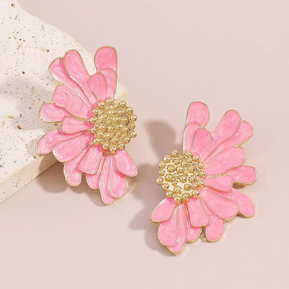Flower Stud Earrings, image 21