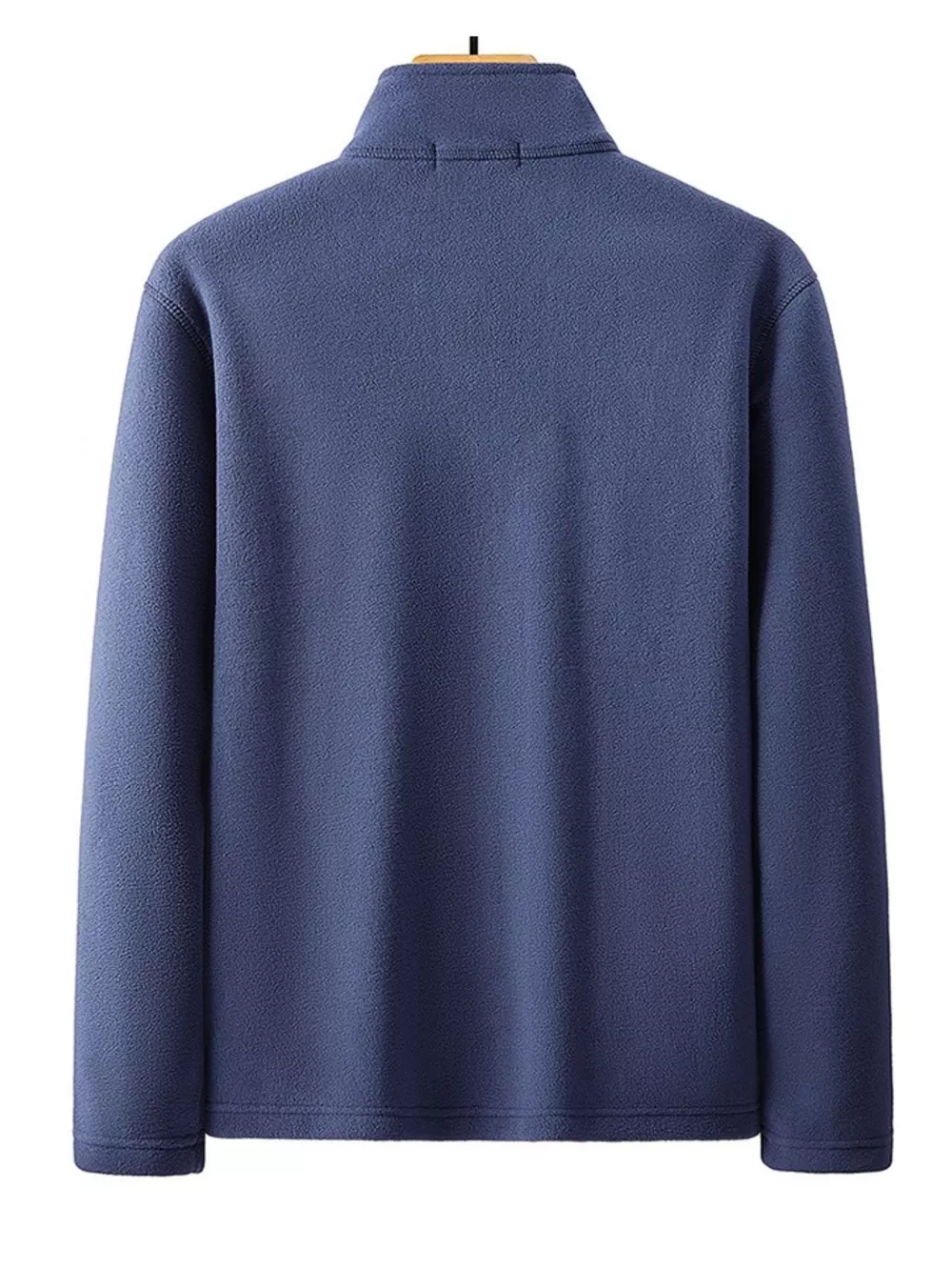 Men's Casual Quarter Zip Fleece Sweatshirt, image 3