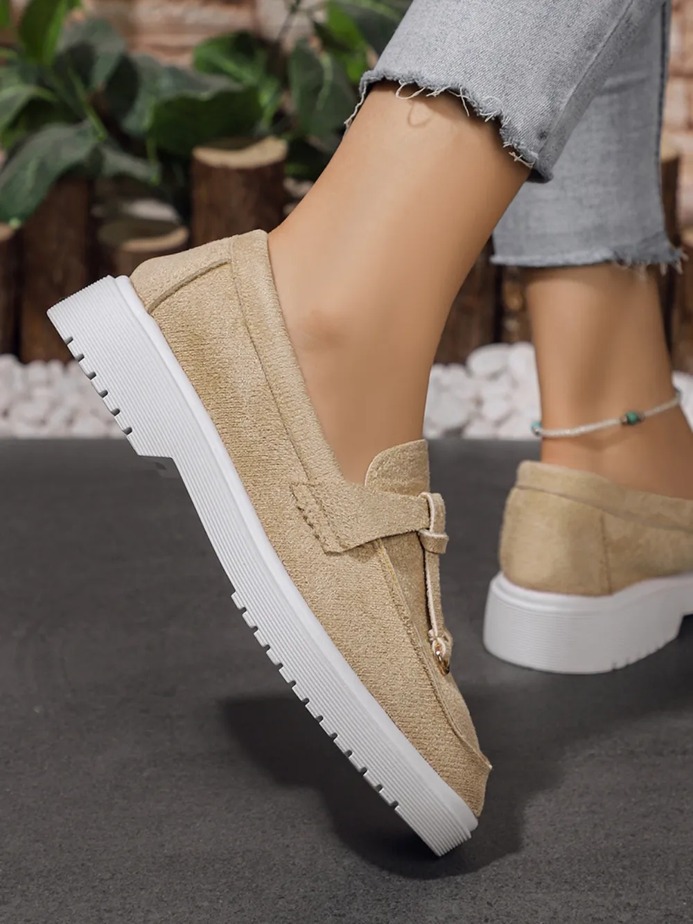 Round Toe Flat Slip-Ons, image 8