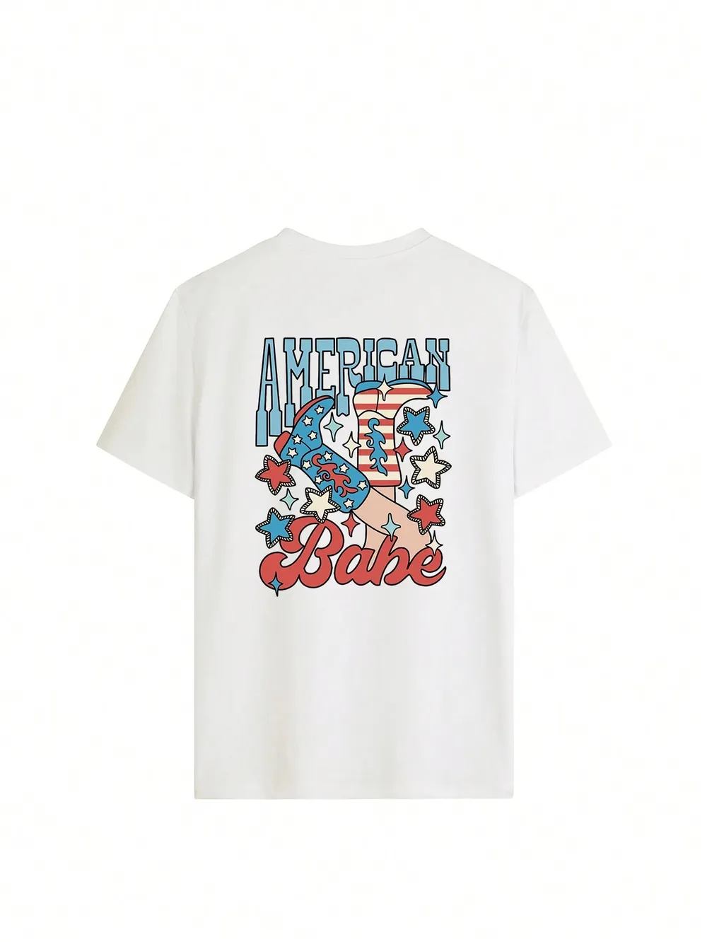 Graphic Round Neck Half Sleeve T-Shirt, image 3