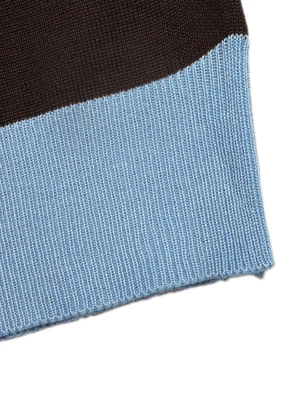 Striped Polo Collar Sweater, image 8