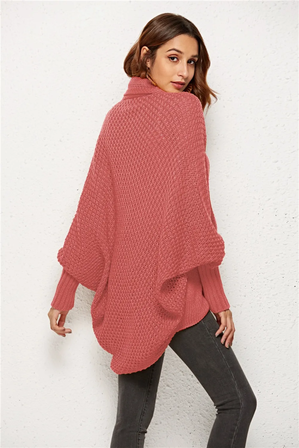 Open Front Batwing Sleeve Cardigan, image 18