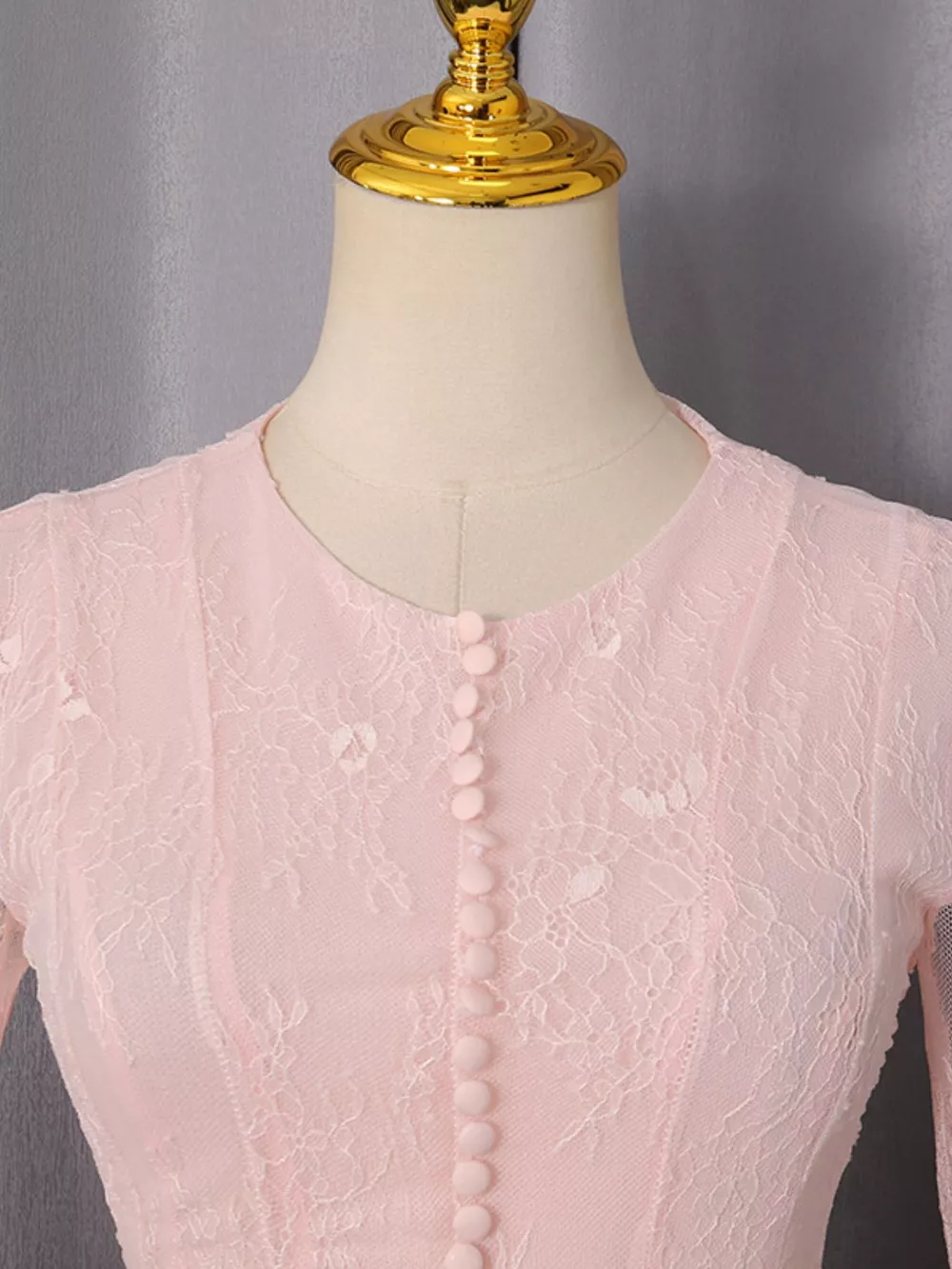 Lace Flare Sleeve Mini Dress, image 16