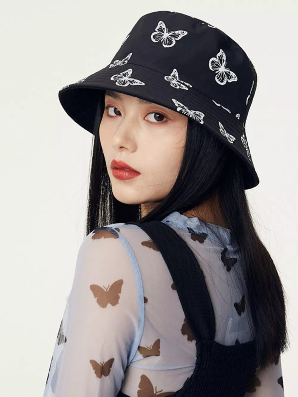 Reversible Printed Bucket Hat, image 5