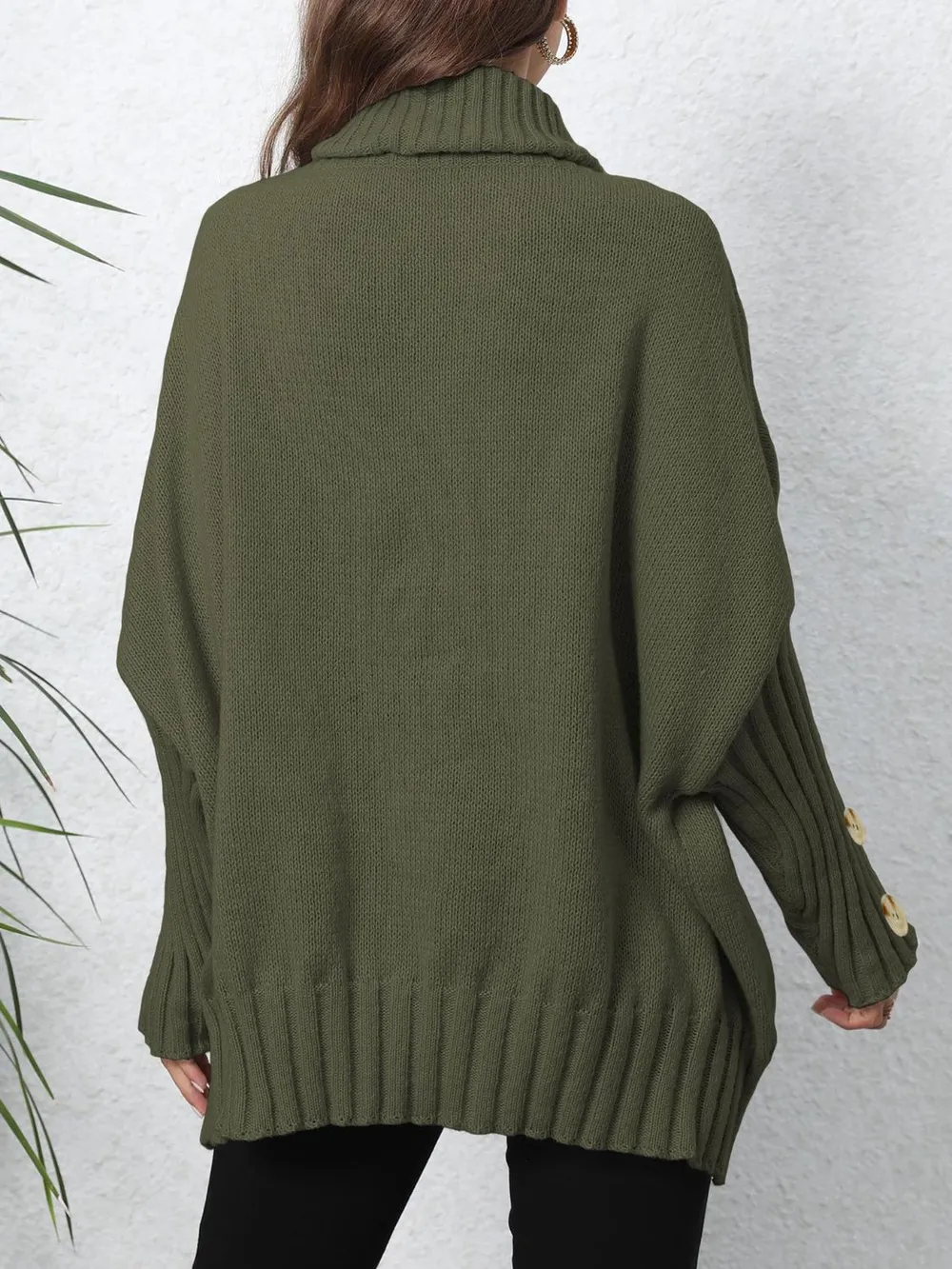 Turtleneck Long Sleeve Sweater, image 9