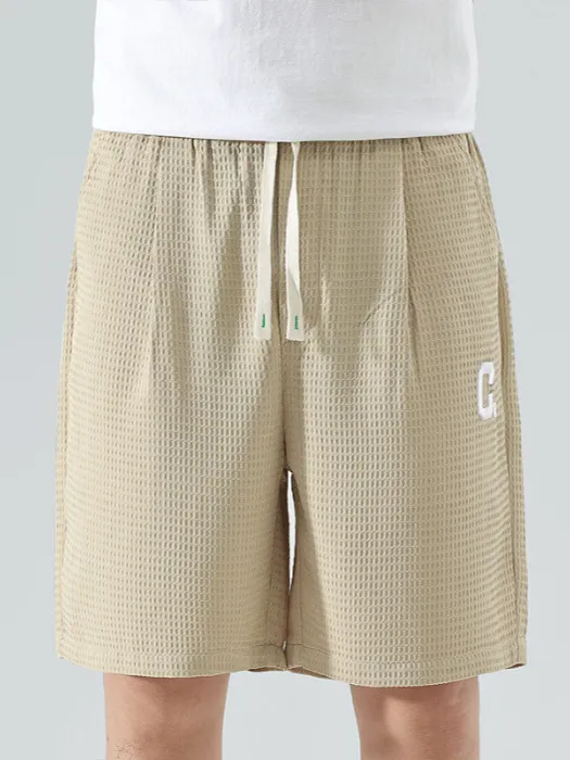 Men's Drawstring Pocketed Shorts, image 5