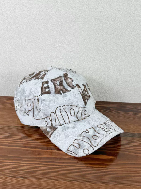 Distressed Adjustable Baseball Cap, image 2