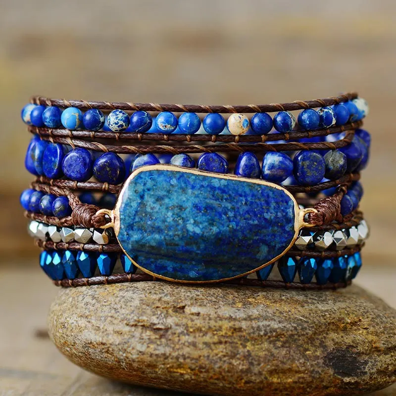 Alloy Bead Braided Bracelet, image 4