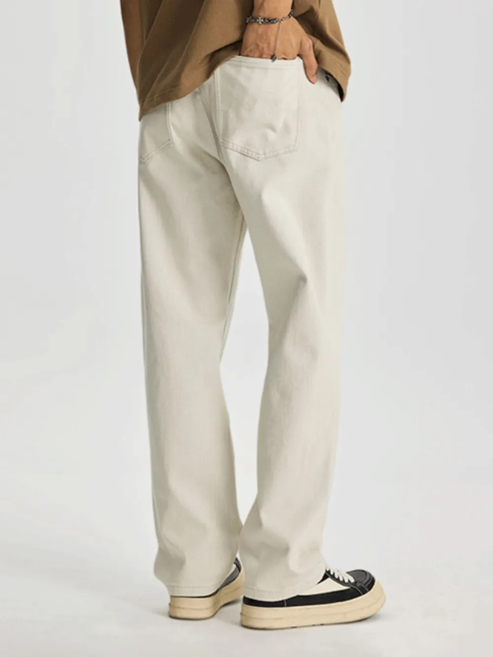Men's Wide Leg Jeans, image 3