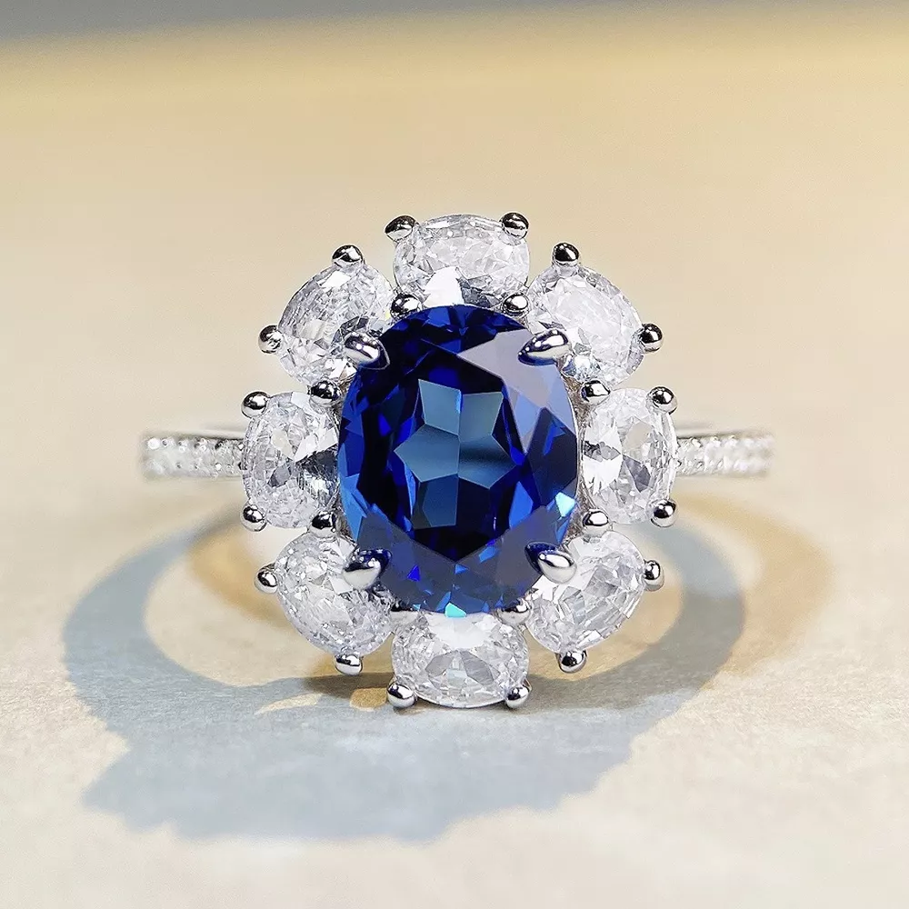 925 Sterling Silver Flower Ring, image 3