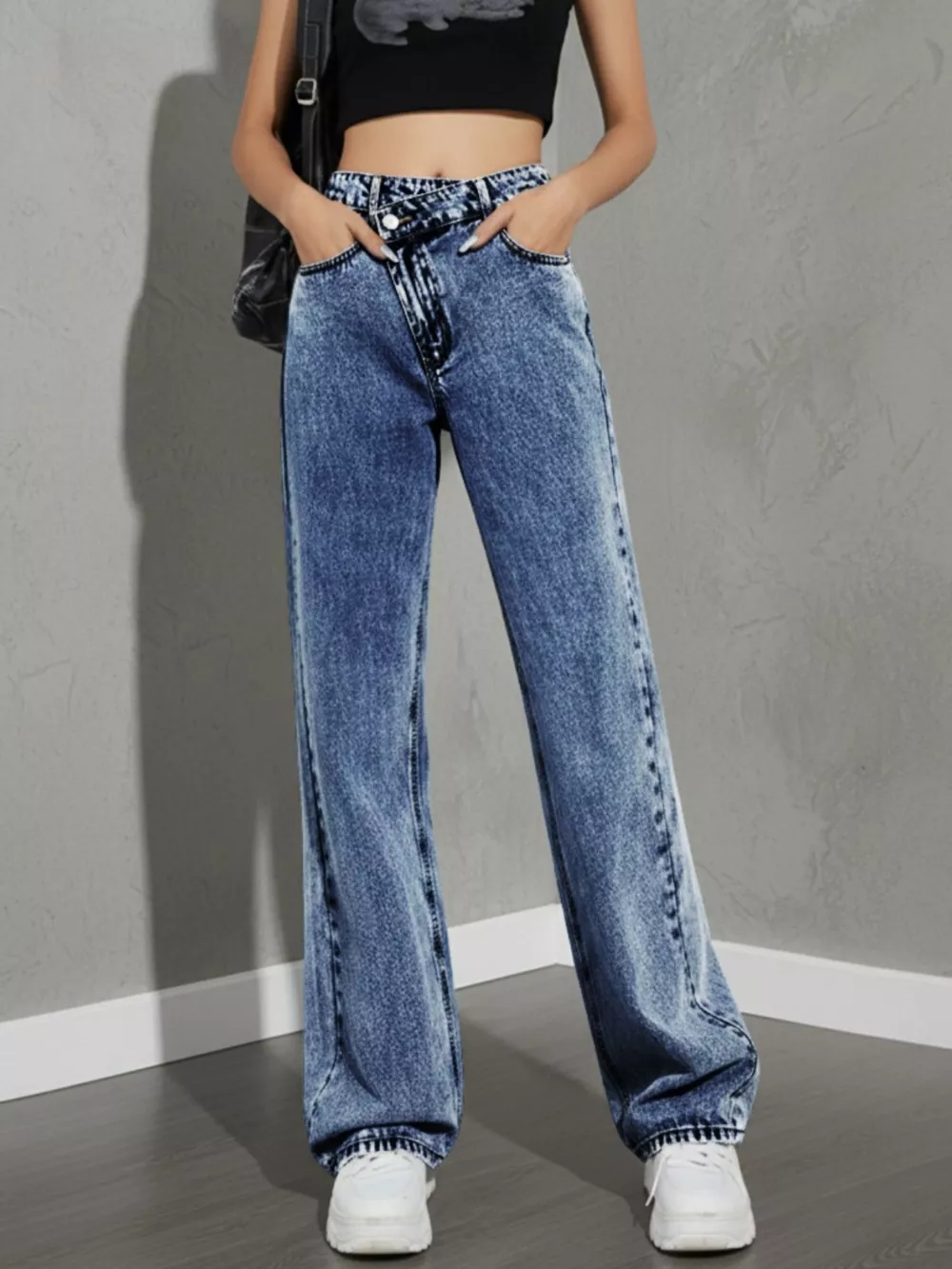 High Waist Wide Leg Jeans, image 22