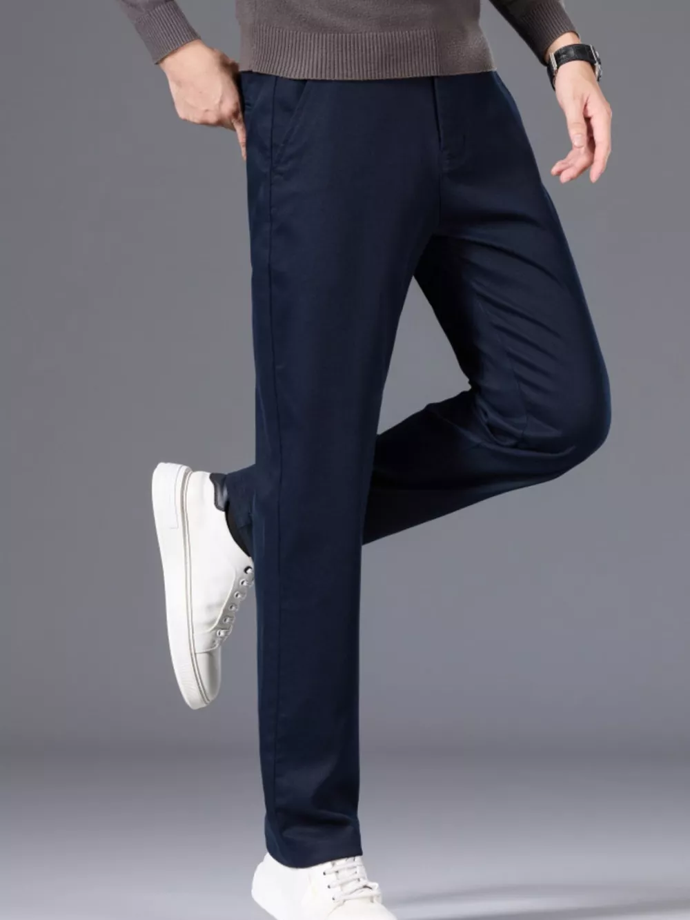 Men's Slim Fit Pants, image 4