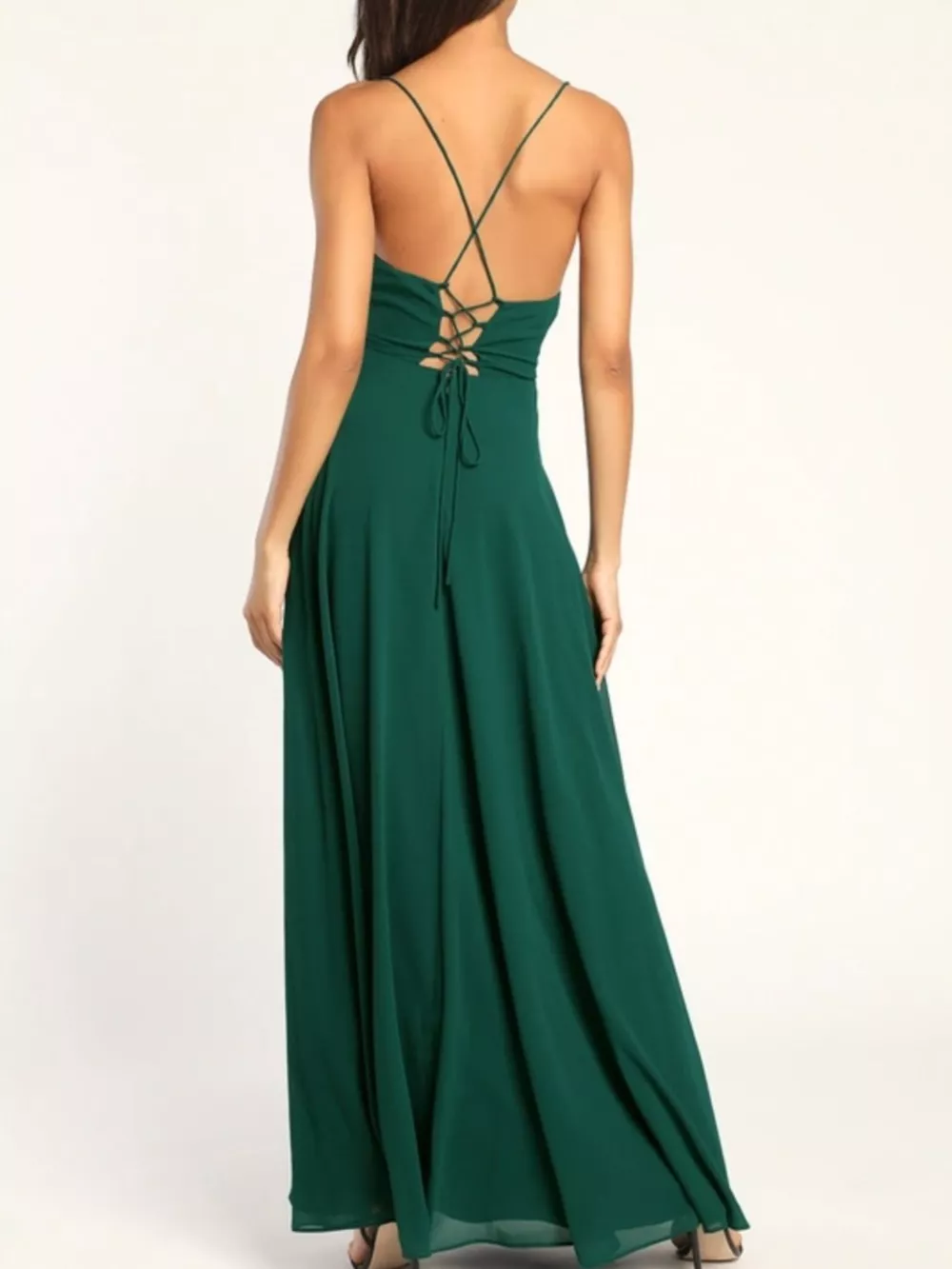 Slit Cowl Neck Maxi Dress, image 5